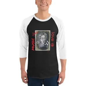 3/4 sleeve raglan shirt....designed by c. acid