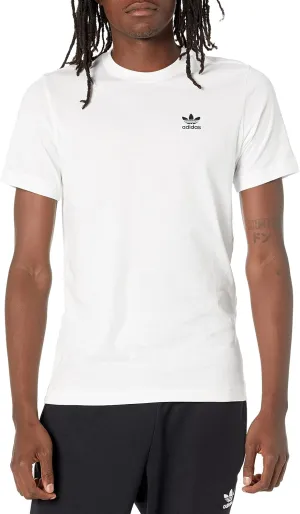 Adidas Originals Mens Loungewear Adicolor Essentials Trefoil Tee Shirt, White, XX-Large US