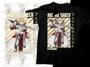 AKA No Saber Anime Png Digital Download