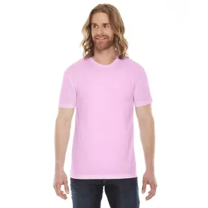American Apparel Unisex Pink 50/50 Short Sleeve Tee