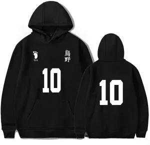 Anime Haikyuu Hoodies for Women Men Unisex Volleyball Tracksuit Sweatshirt Jacket