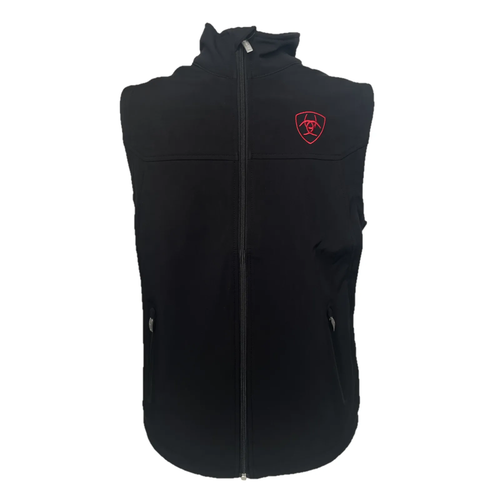 Ariat® Men's Mexico New Team Black Softshell Vest 10043951