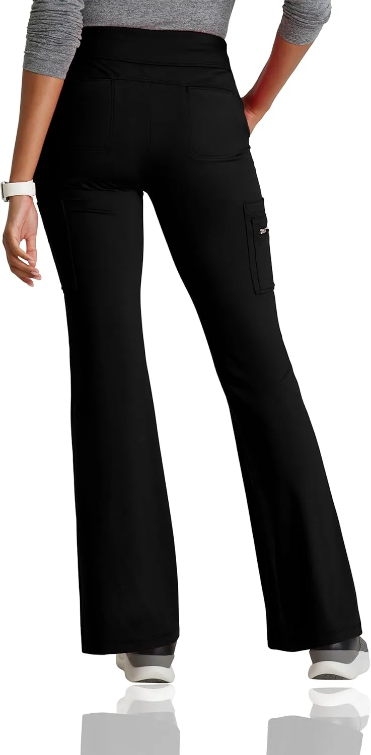 BARCO One Performance Knit Sprint Pant for Women - Yoga Style Stretchy Waistband with Fit and Flare Leg