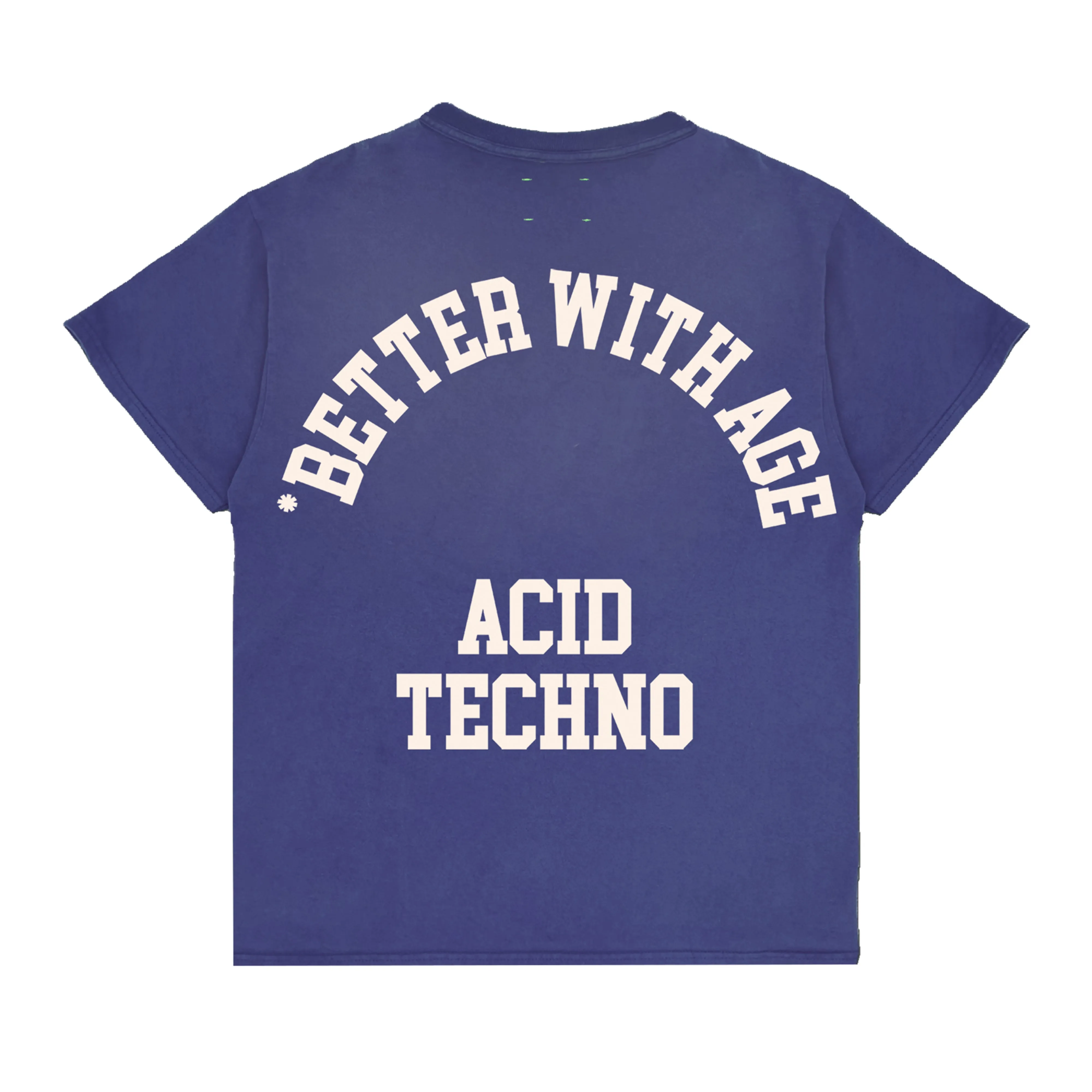 Better With Age - Men's Acid Techno Tee - (Blue)