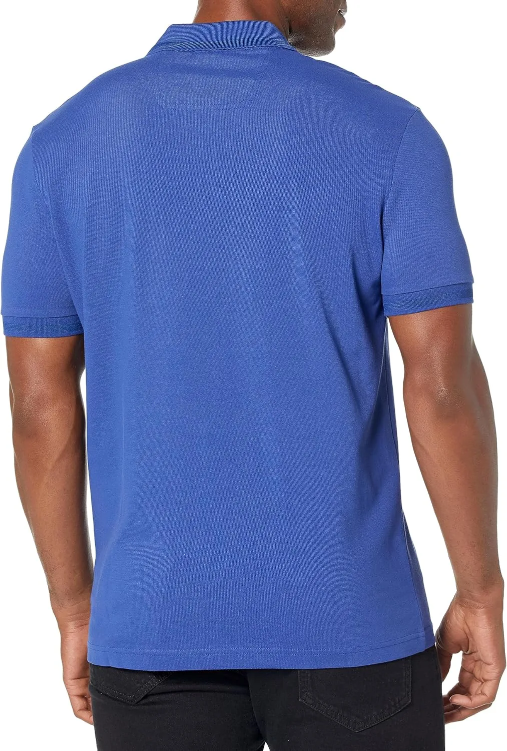 BOSS Men's Classic Fine Pique Tonal Logo Polo Shirt