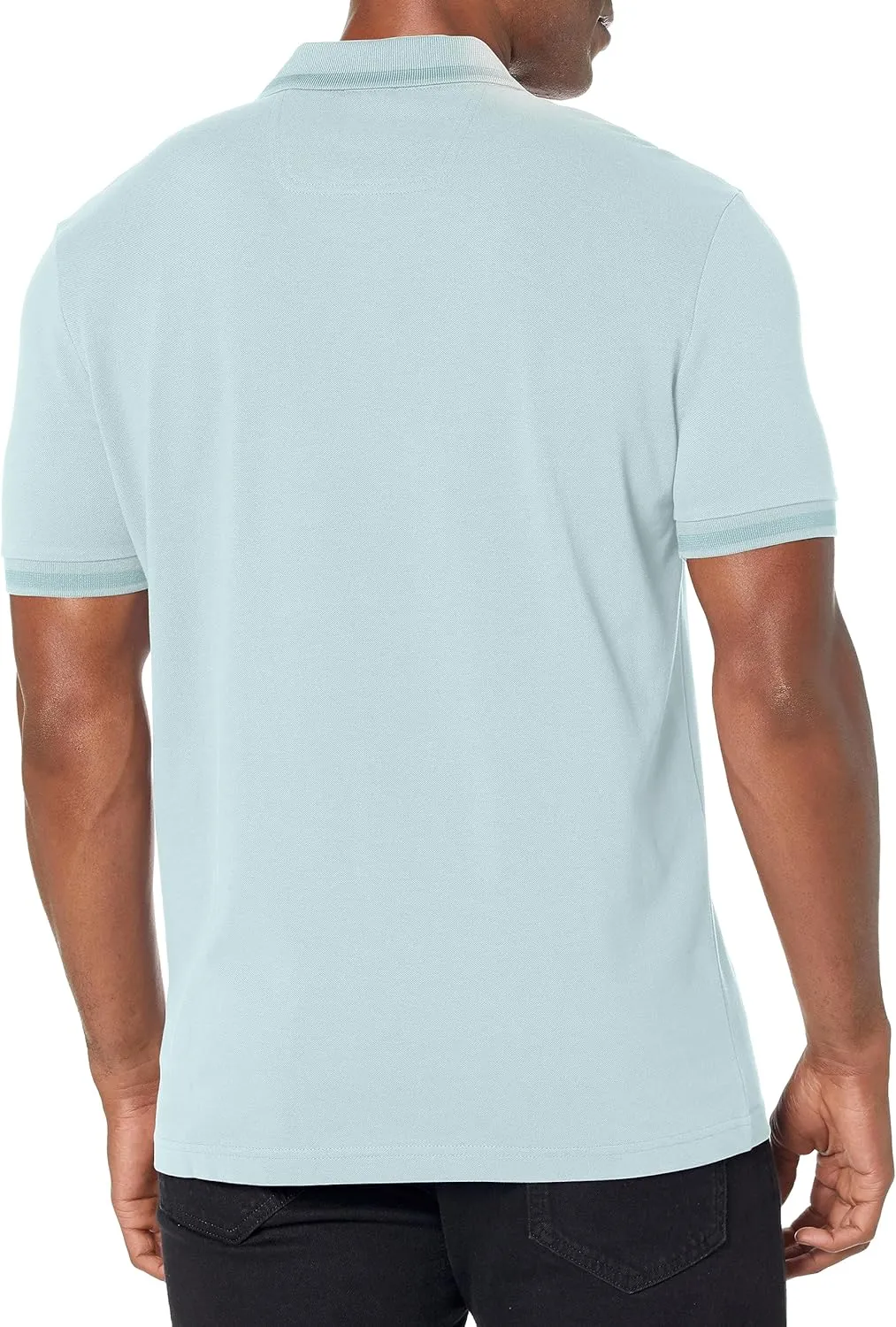 BOSS Men's Classic Fine Pique Tonal Logo Polo Shirt