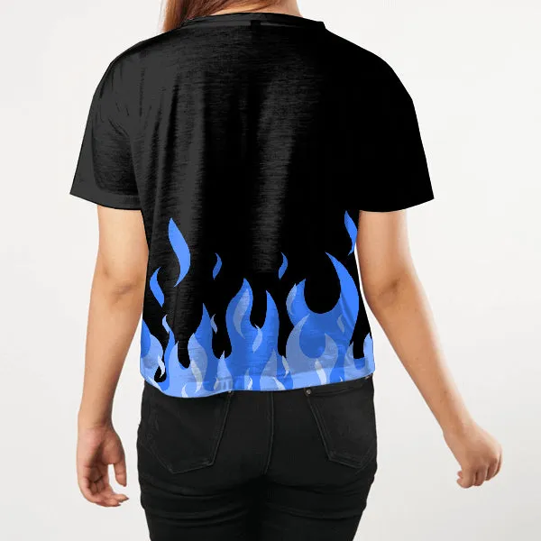 BUTTERFLY Women Crop Top
