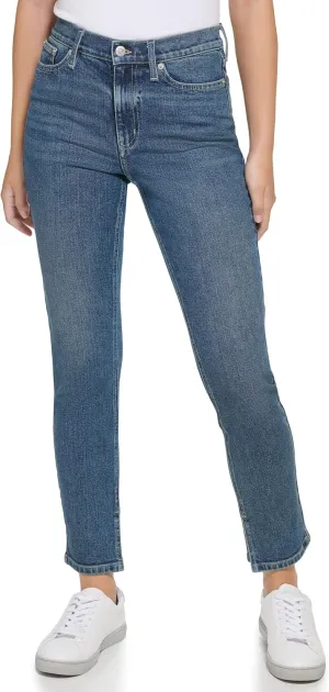 Calvin Klein Women's Mid Rise Boyfriend Denim