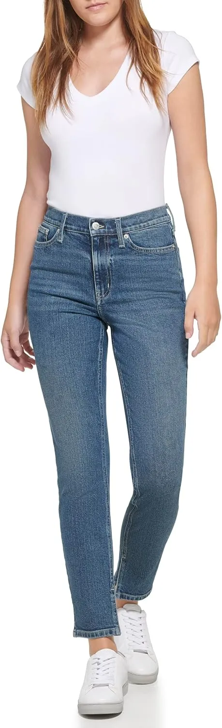 Calvin Klein Women's Mid Rise Boyfriend Denim