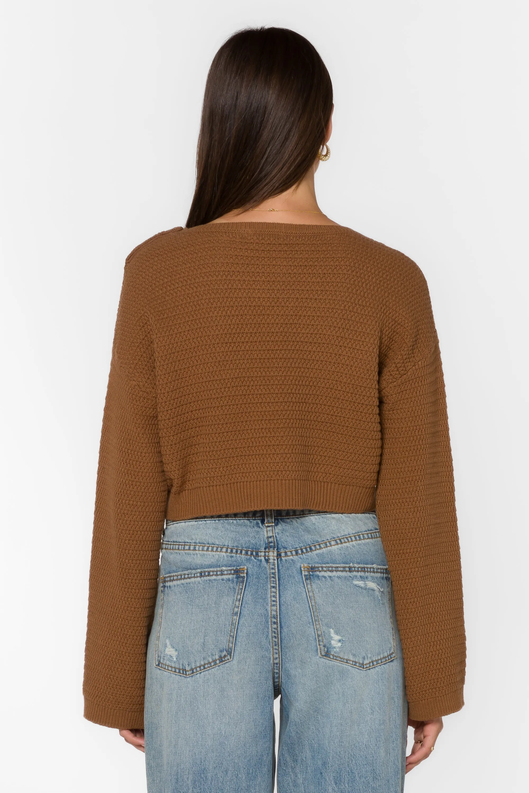 Carla Rusty Brown Sweater