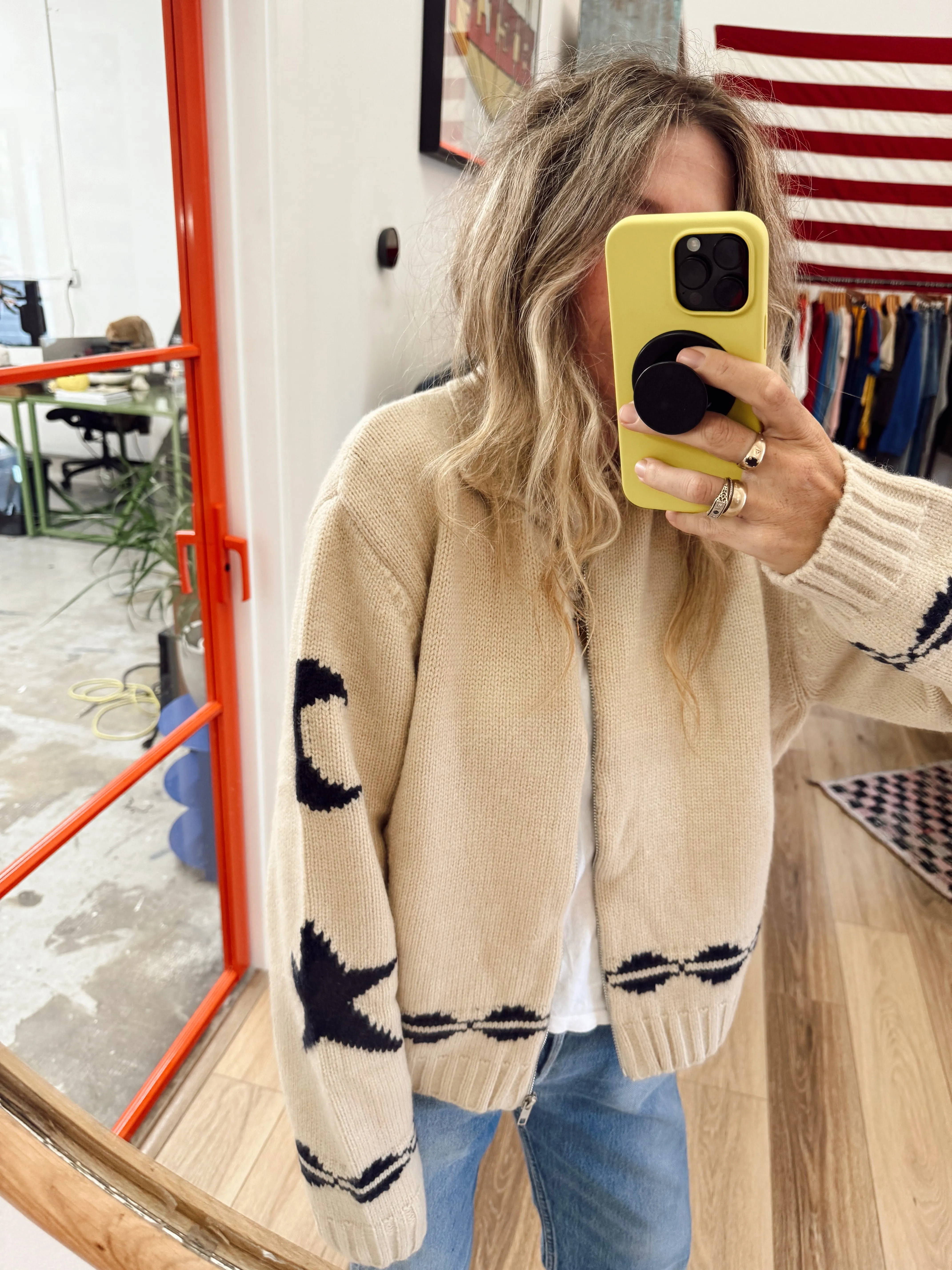 Cecelia Zip Sweater Jacket