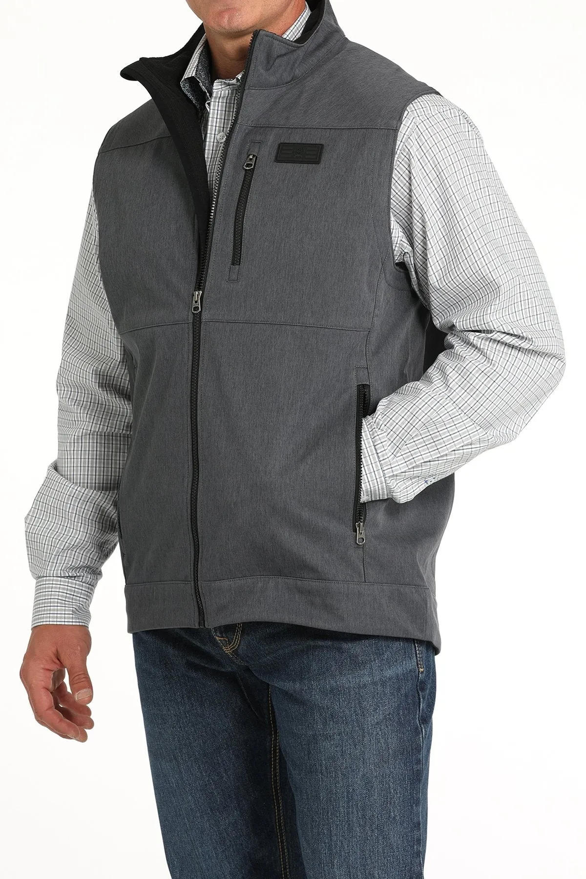 Cinch Men's Bonded Soft Shell Vest