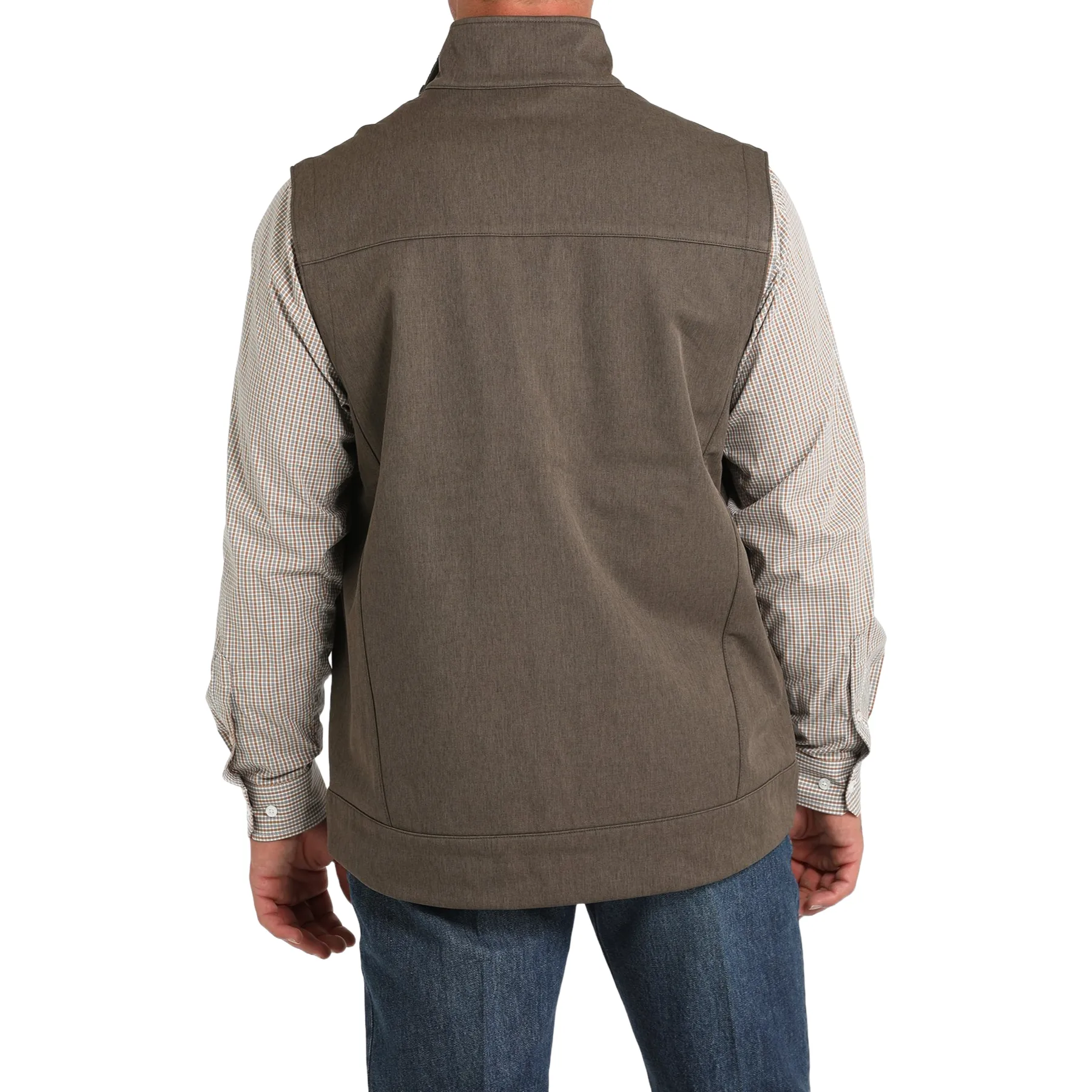 Cinch Mens Brown Bonded Vest MWV151520X