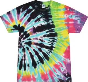 Colortone Tie Dye T-Shirts for Men and Women - Unisex Short Sleeve Tie-Dye T Shirts for Adults