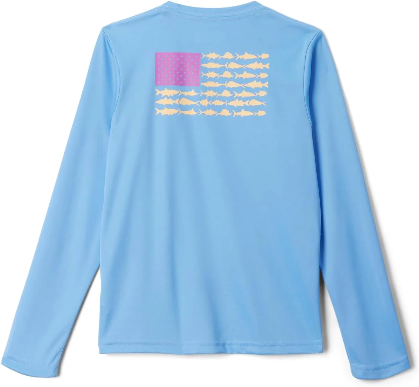 Columbia Boys' Y Terminal Tackle PFG Fish Flag Ls
