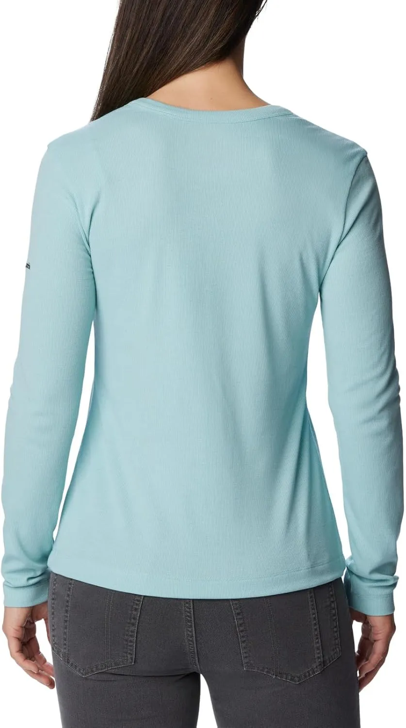 Columbia Women's Calico Basin Ribbed Long Sleeve Shirt