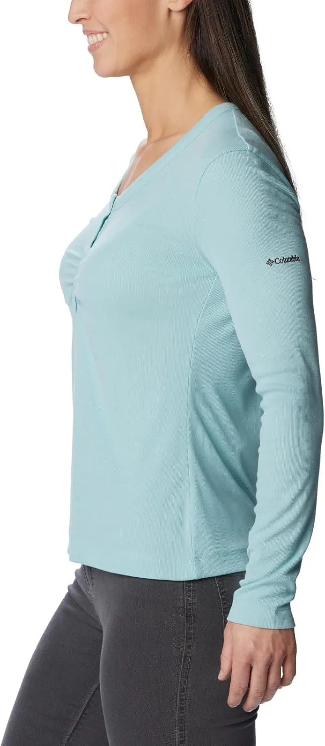 Columbia Women's Calico Basin Ribbed Long Sleeve Shirt