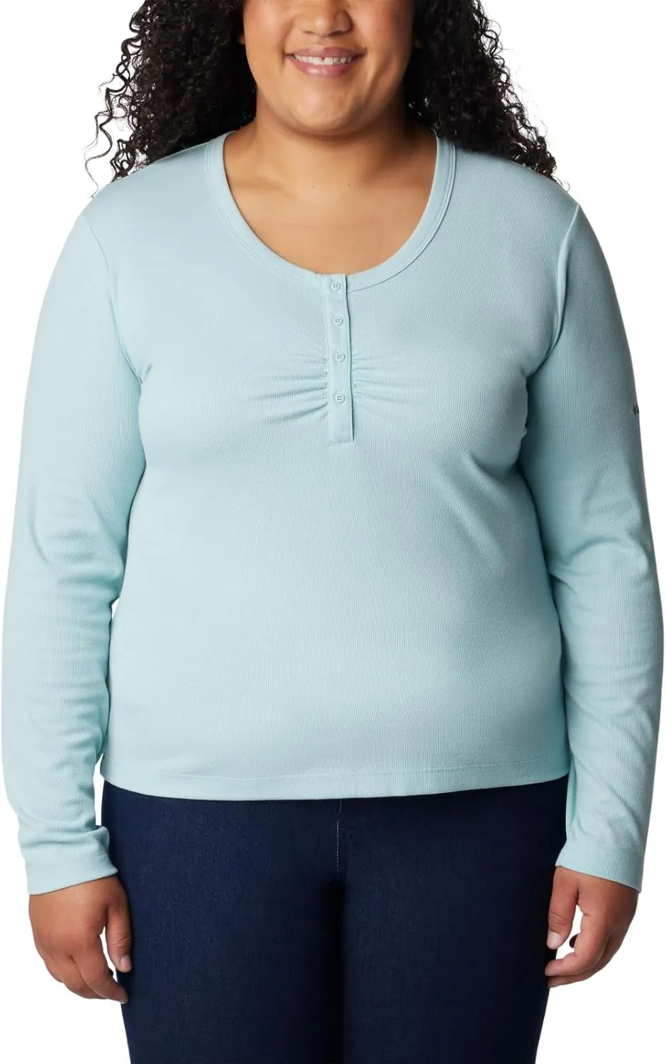 Columbia Women's Calico Basin Ribbed Long Sleeve Shirt