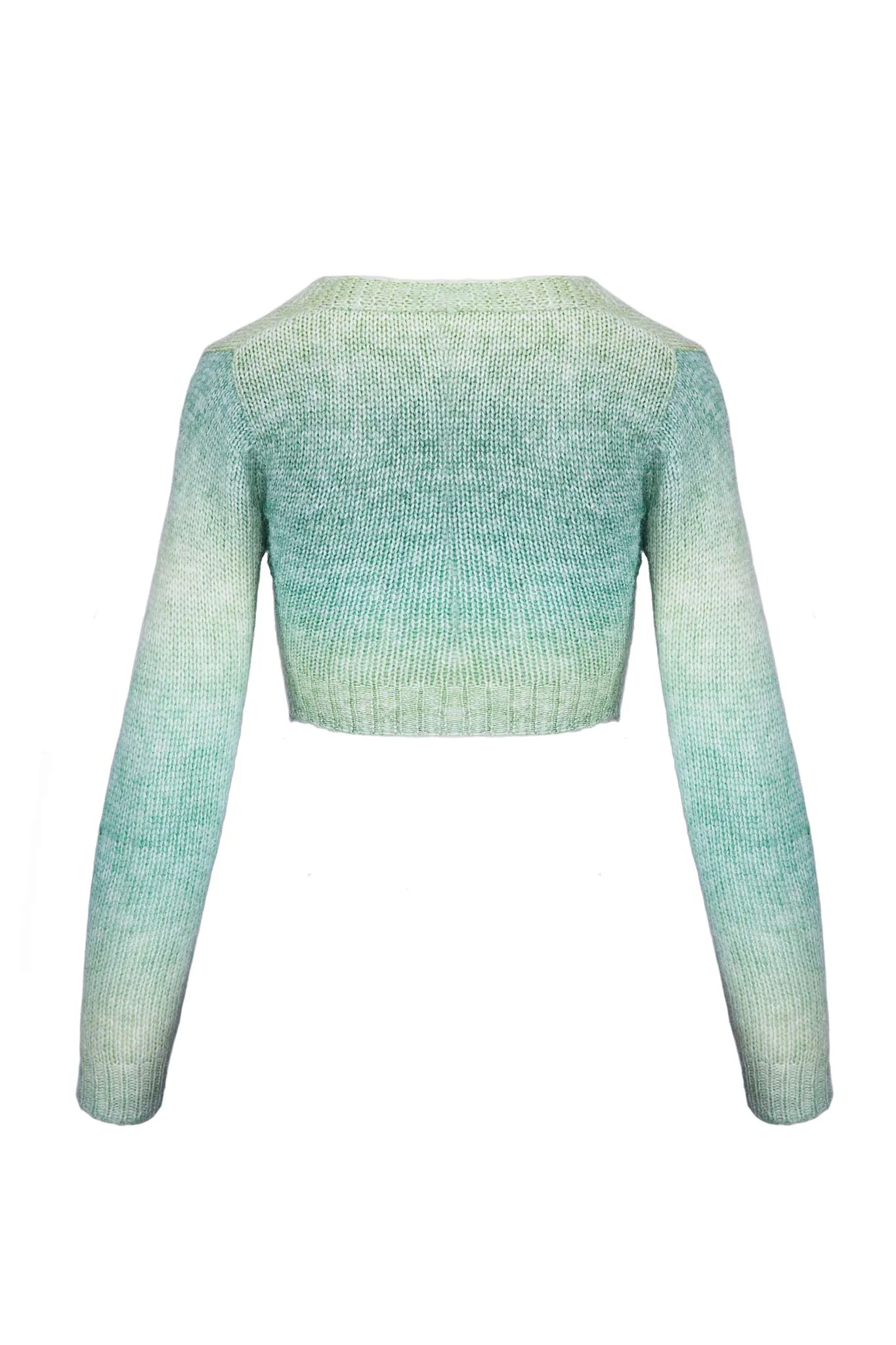 CROPPED KNITTED CARDIGAN