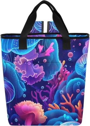 Cute Sloth Soft Cooler Bag 36 Cans, Lunch Bag Women Insulated, 13.8''x5.9''x16.5