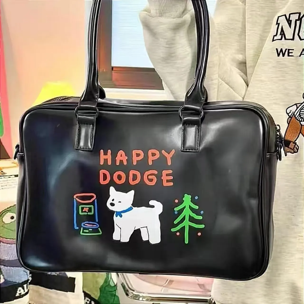 Extra Large Cute Tote Bag Laptop Grocery Art Bag Shoulder Diaper Teacher Daily Work Gym Beach Travel Tote for Women