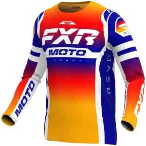 FXR Revo Pro MX LE Offroad Jersey Anodized Orange