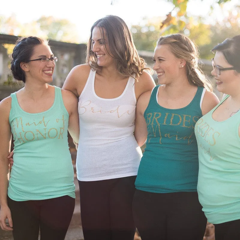 Gold Mother of the Bride Shirt