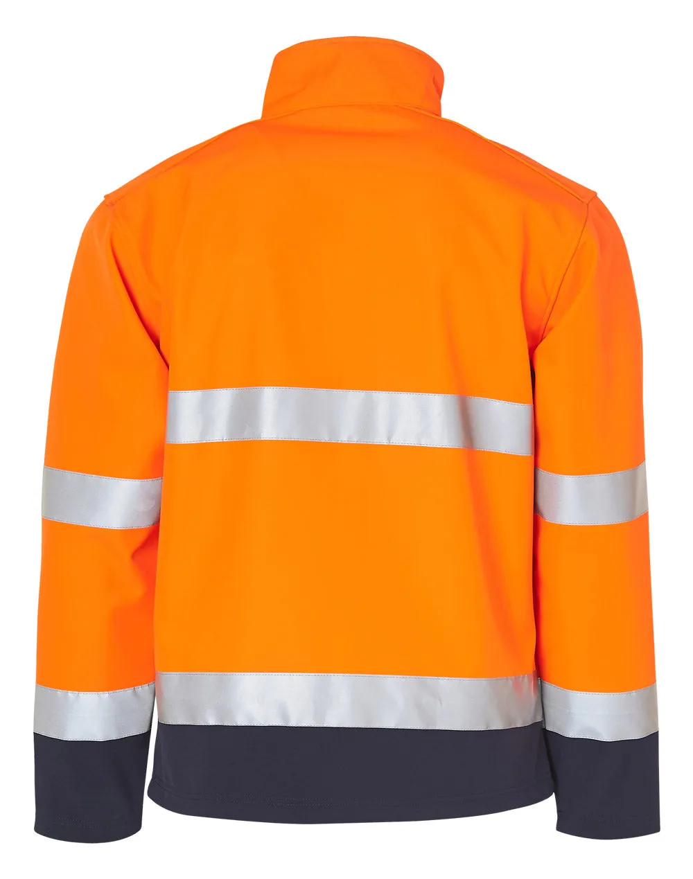 High Visibility Two Tone Softshell Jacket with 3M Reflective Tapes SW29
