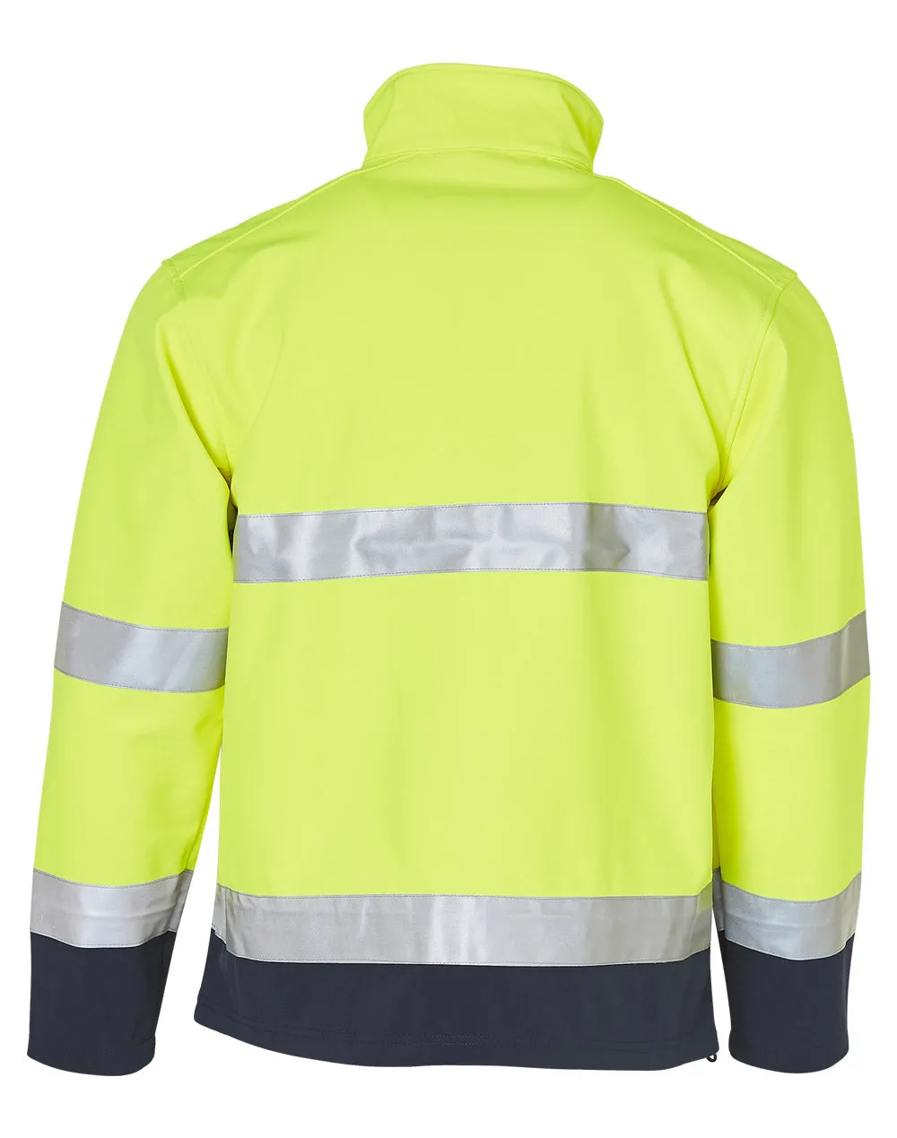 High Visibility Two Tone Softshell Jacket with 3M Reflective Tapes SW29