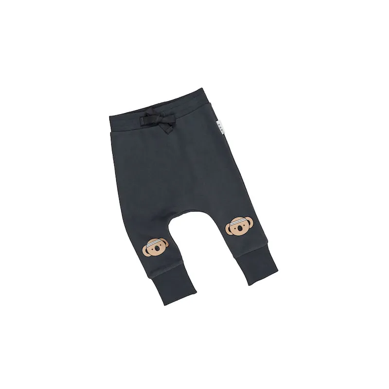 Huxbaby Sporty Koala Drop Crotch Pant Fleece