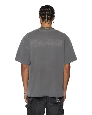 INTRUDER EKCESS SS TEE CHARCOAL