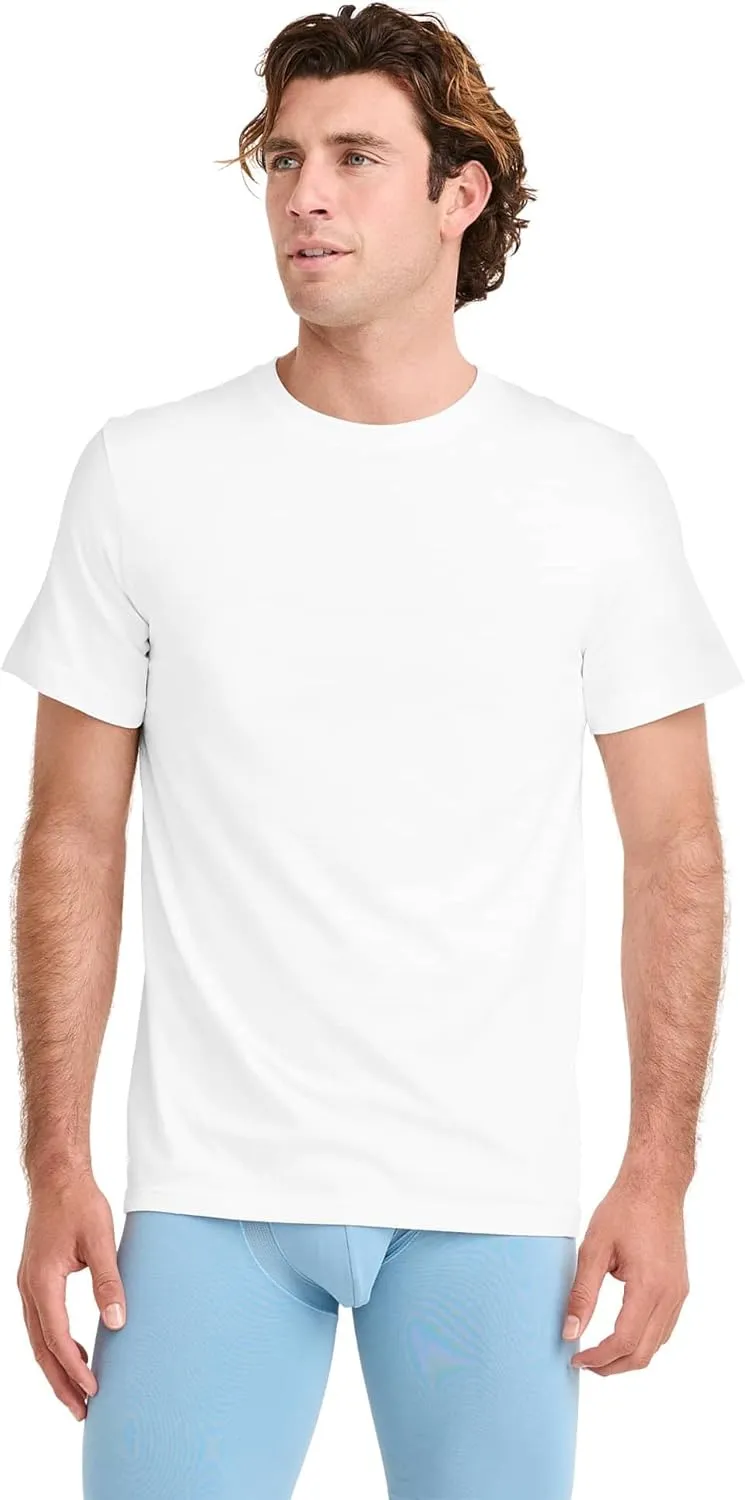 Jockey Men's Undershirt Big Man Classic Crew Neck Undershirt - 2 Pack