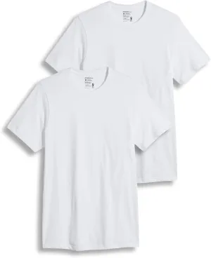 Jockey Men's Undershirt Big Man Classic Crew Neck Undershirt - 2 Pack