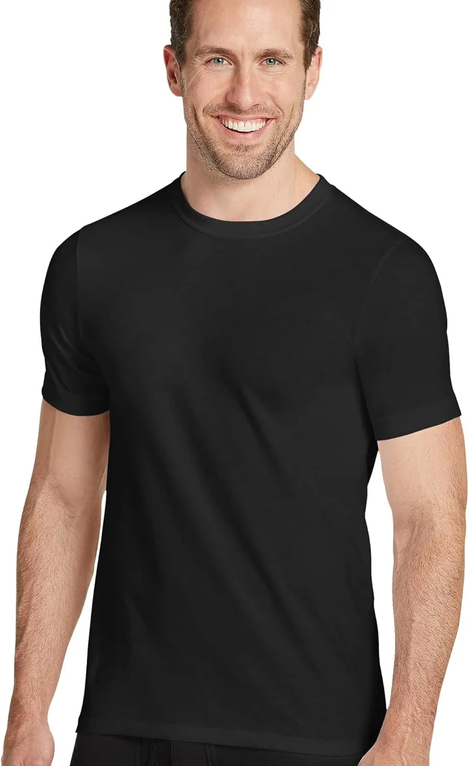 Jockey Men's Undershirt Tall Man Classic Crew Neck Undershirt - 2 Pack