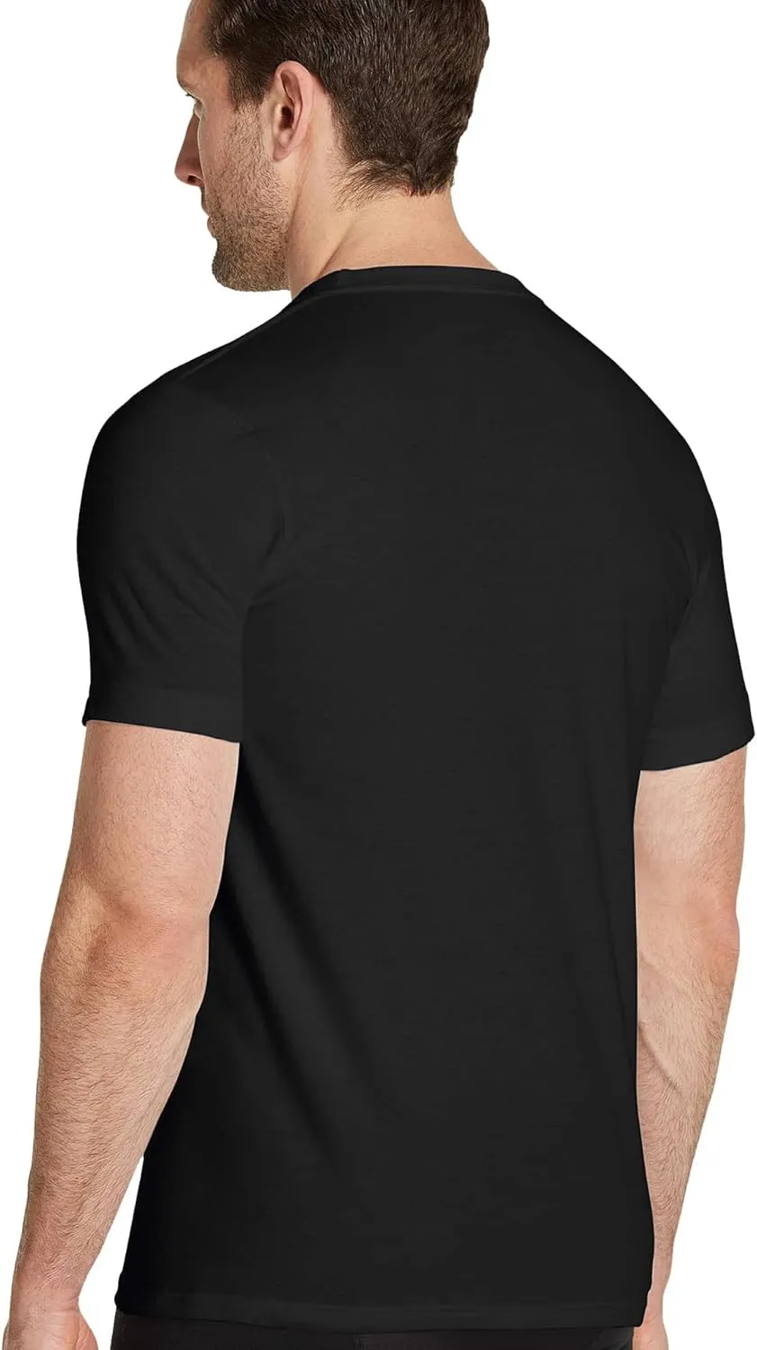 Jockey Men's Undershirt Tall Man Classic Crew Neck Undershirt - 2 Pack