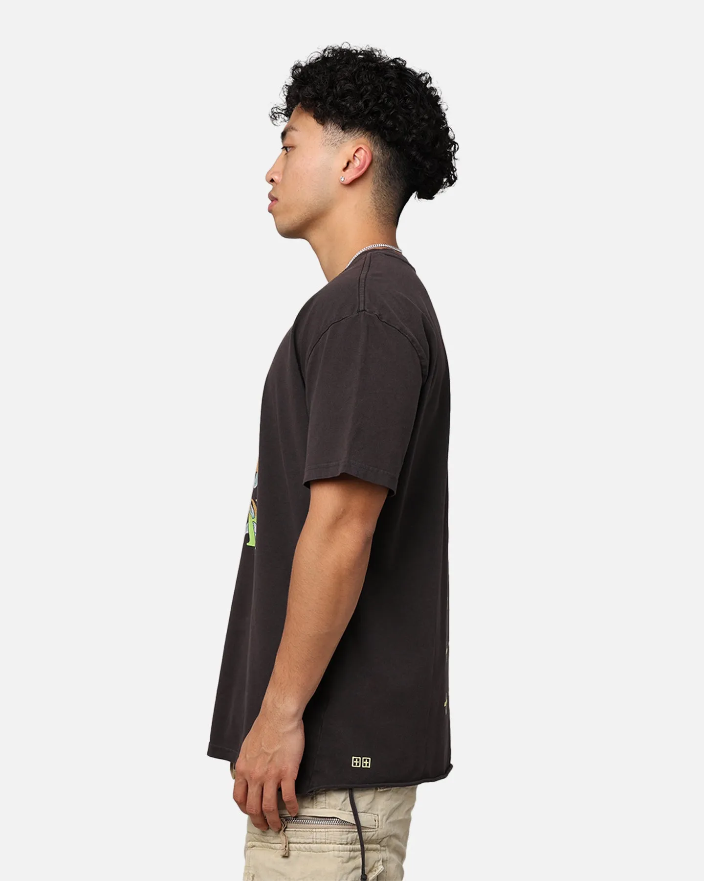 Ksubi Flight Biggie Short Sleeve T-Shirt Faded Black