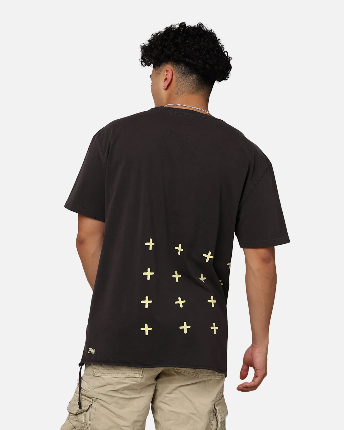 Ksubi Flight Biggie Short Sleeve T-Shirt Faded Black
