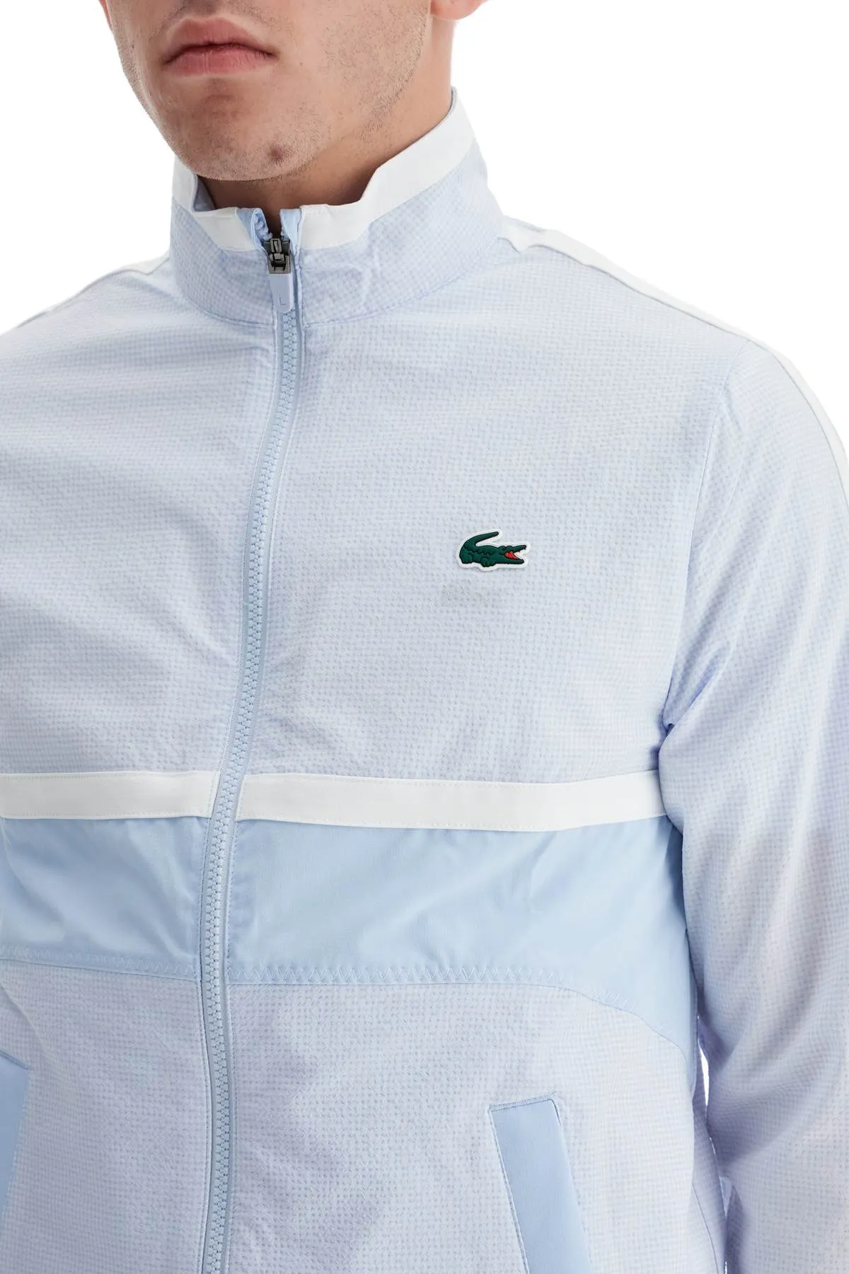 Lacoste Sporty Patchwork Jumpsuit
