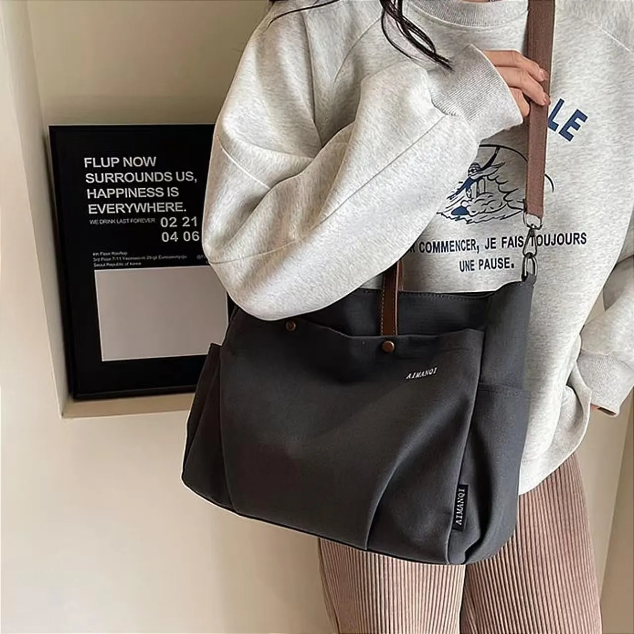 Large Tote Bag for Women Nurse Laptop Grocery Art Bag Utility Shoulder Diaper Teacher Daily Work Gym Beach Travel Tote
