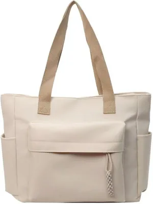Large Tote Bag for Women Nurse Laptop Grocery Art Bag Utility Shoulder Diaper Teacher Daily Work Gym Beach Travel Tote