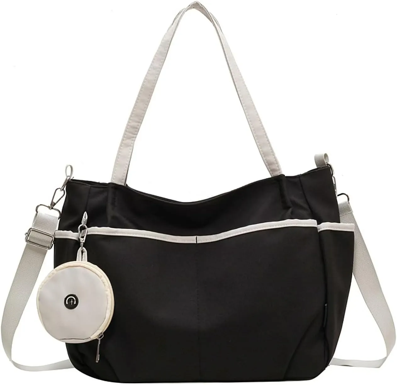 Large Tote Bag Laptop Grocery Nurse Art Bag Utility Shoulder Diaper Teacher Daily Work Gym Beach Travel Tote for Women