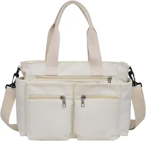Large Utility Crossbody Shoulder Bag Nurse Grocery Art Diaper Teacher Daily Work Gym Beach Travel Purse for Women