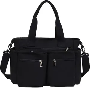 Large Utility Crossbody Shoulder Bag Nurse Grocery Art Diaper Teacher Daily Work Gym Beach Travel Purse for Women