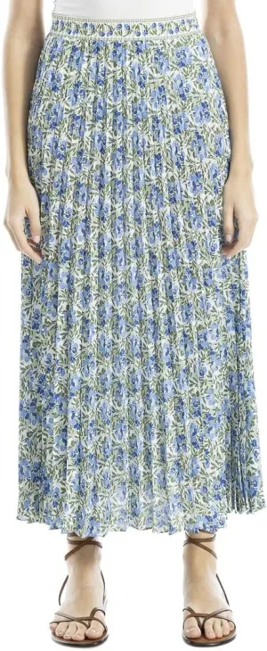 Max Studio Pleated Maxi Skirt