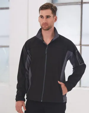 Mens Softshell Contrast Jacket JK31