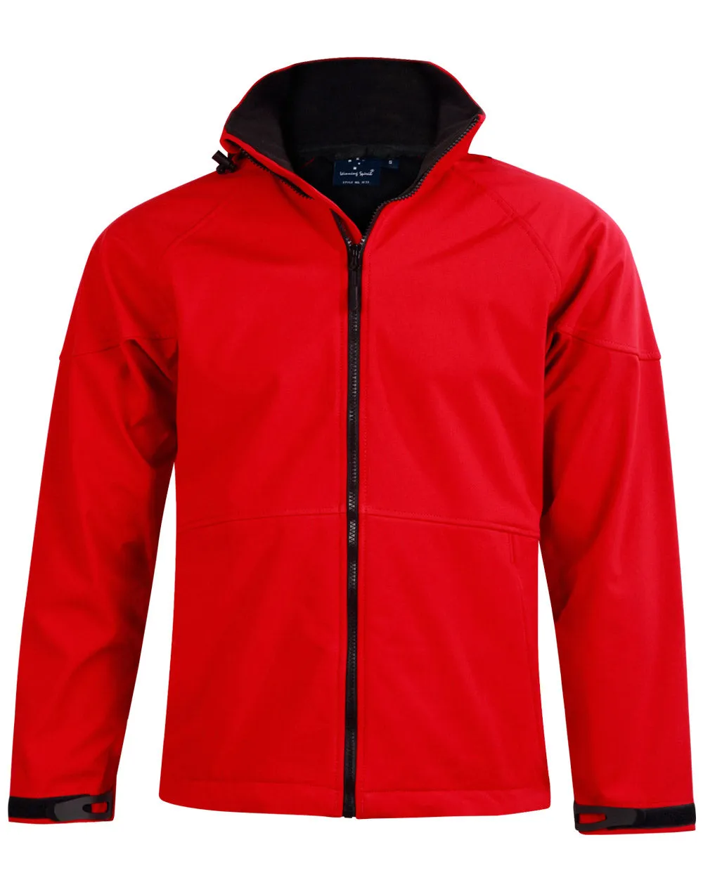 Mens Softshell Hooded Jacket JK33
