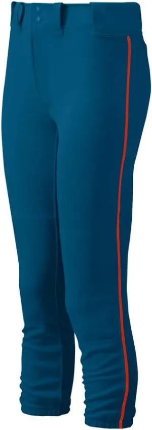 Mizuno Adult Women's Belted Piped Fastpitch Softball Pant
