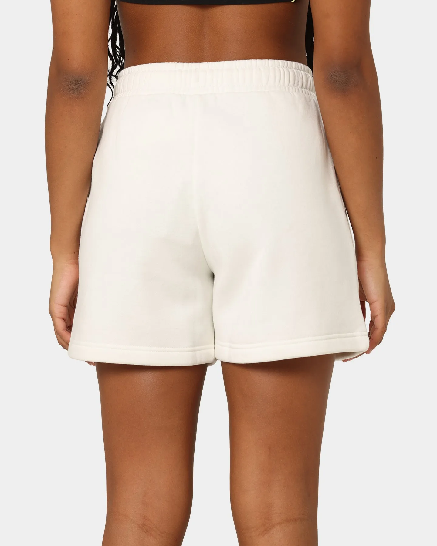 National Collegiate Athletic Association University of North Carolina Tar Heels Women's Athletic High Waisted Shorts Vintage White