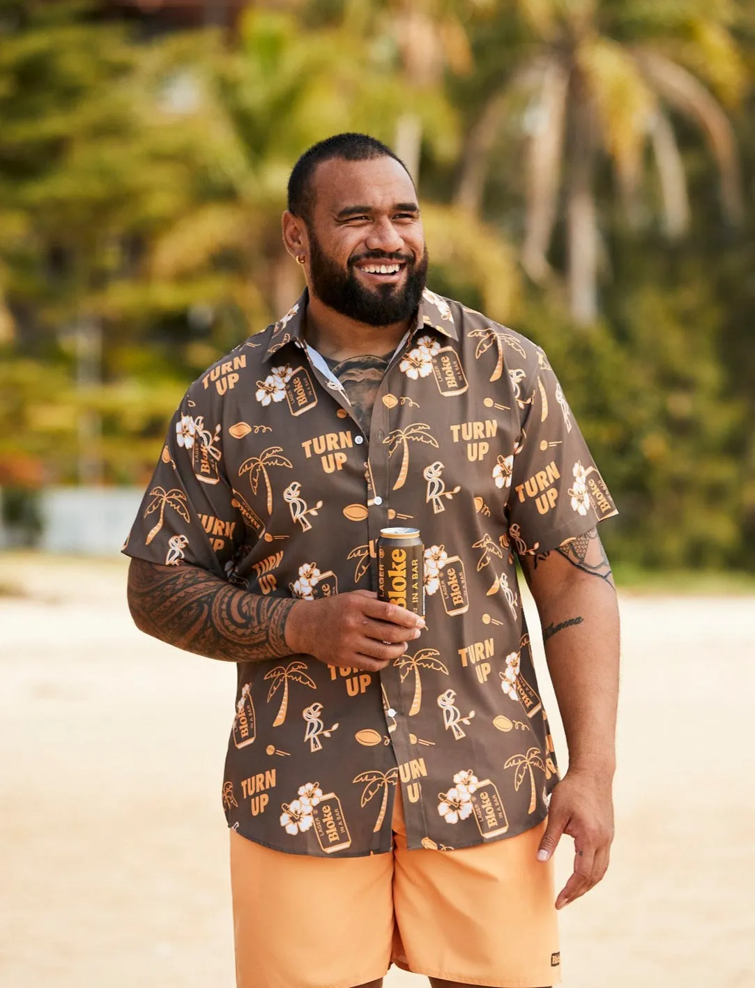 Party Shirts - Brown