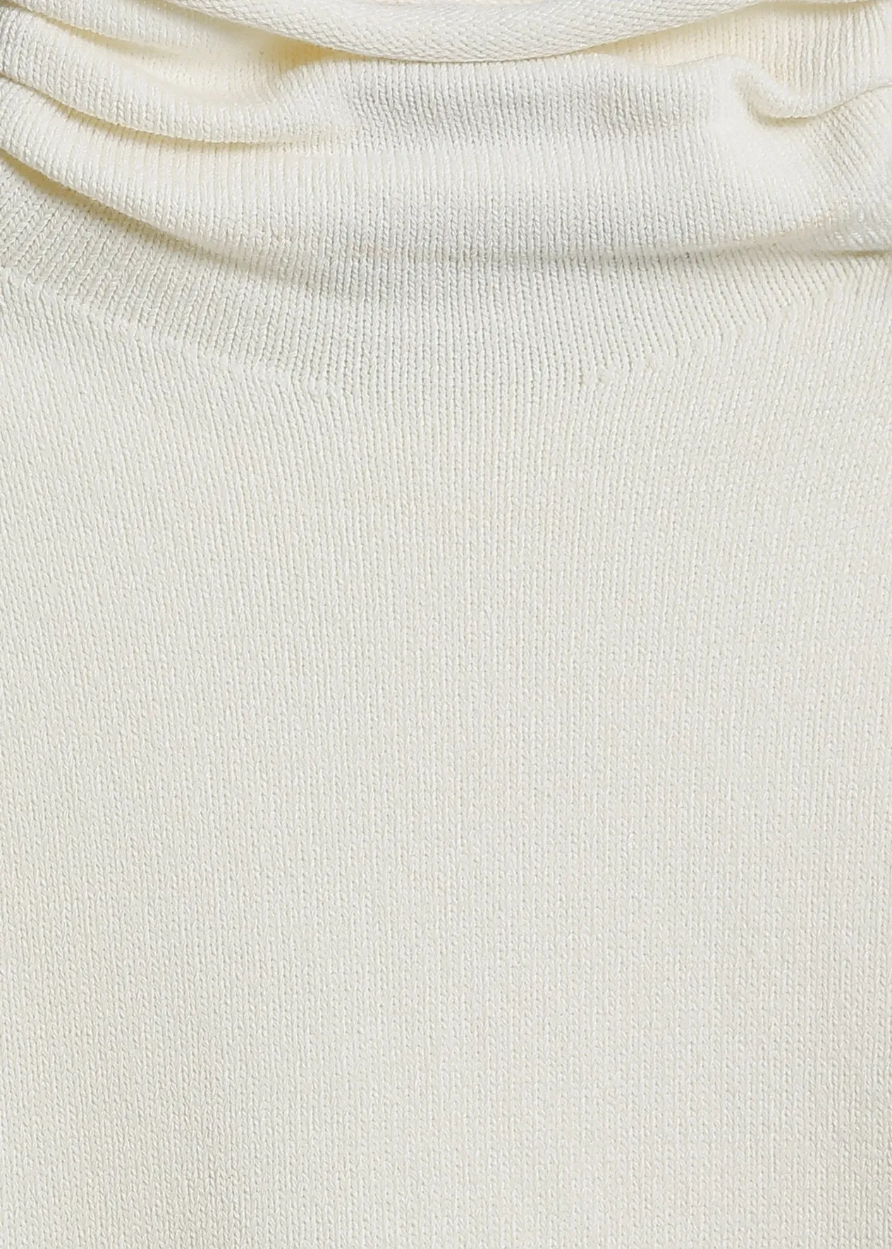 RAVENNA KNIT SWEAT / WHITE